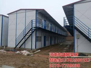 新鄉(xiāng)市經(jīng)三路與緯七路交叉口，天寶華庭工地臨建彩板房